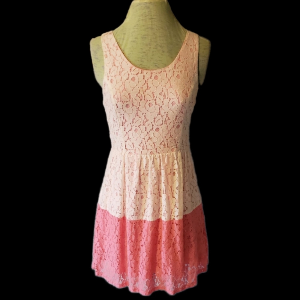 Rue 21, Lace, Dress, Summer,  Sleeveless, Feminine, Small